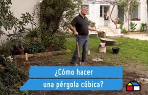 Cmo construir una prgola cbica para el jardn?