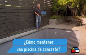 Cmo reparar y pintar una piscina de concreto?