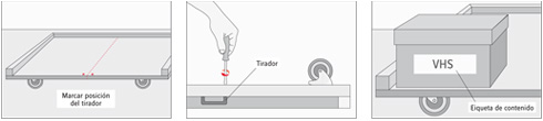 Instalar un tirador